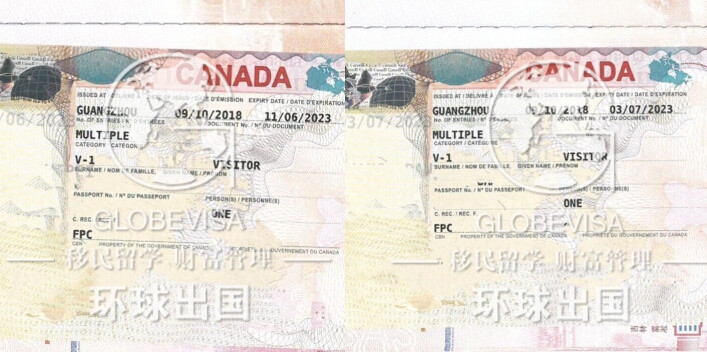 加拿大访问签证
